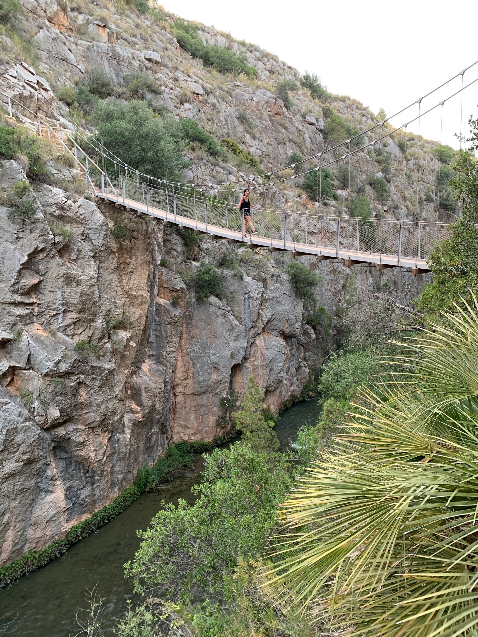A gran escala Madurar Refrescante Ruta de los puentes colgantes (Chulilla, Valencia) - serraniaaventura.com