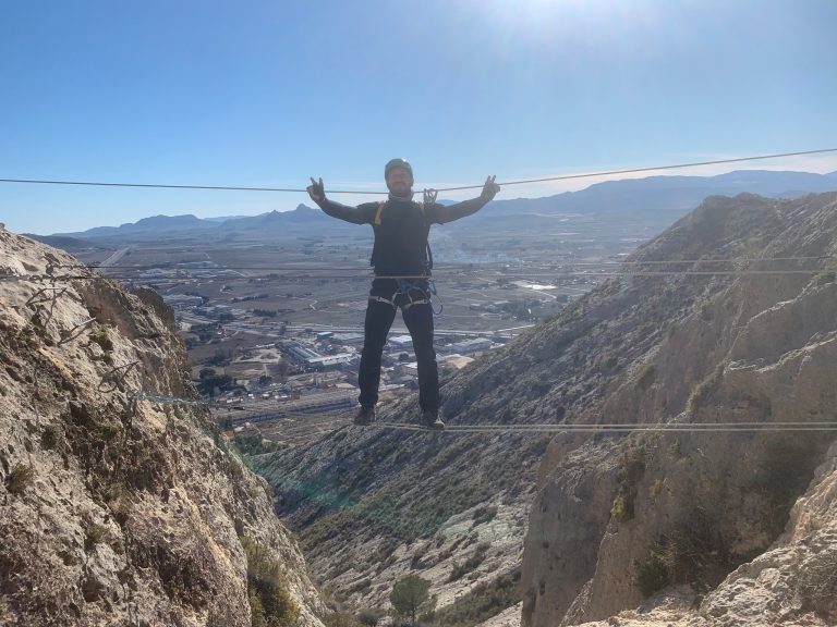 Ferrata Villena - Puente 3