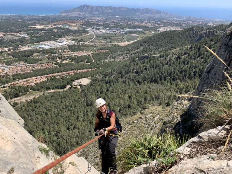 Ferrata Ponoig - Rápel 1