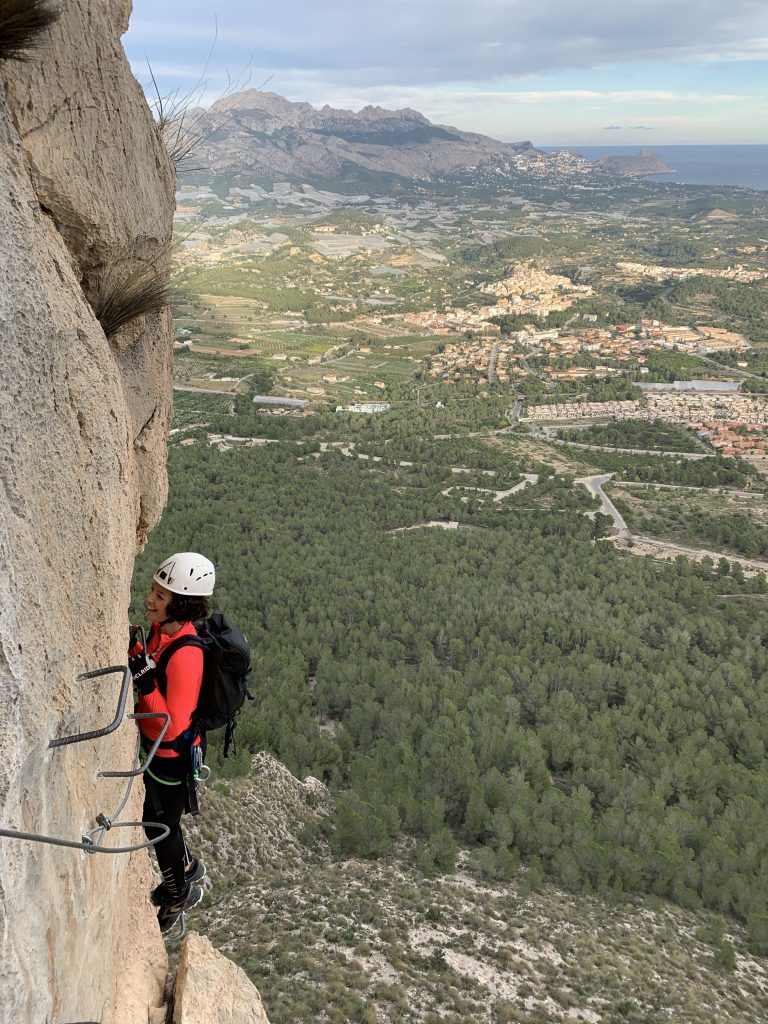 Ferrata Ponoig - Primer plano 2