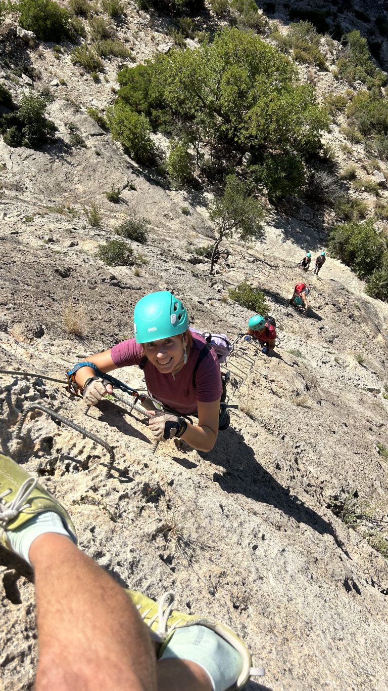 Vía ferrata Chorrico Tous by Serranía Aventura