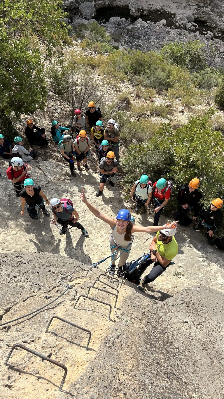 Vía ferrata Chorrico Tous by Serranía Aventura