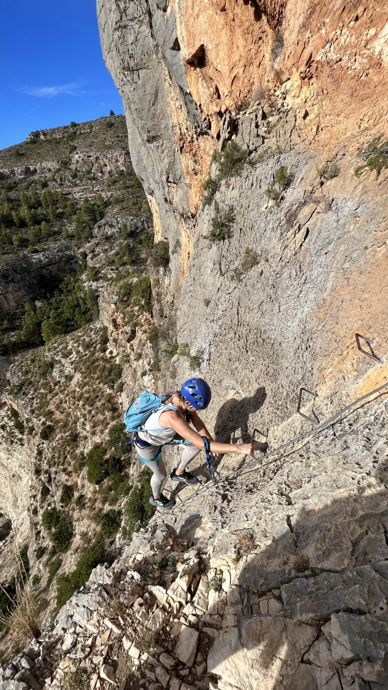 Vía ferrata Chorrico Tous by Serranía Aventura