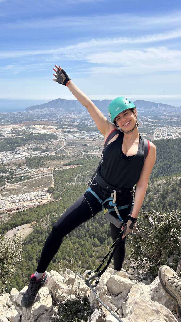 Vía ferrata Ponoig Polop de la Marina Alicante by Serranía Aventura