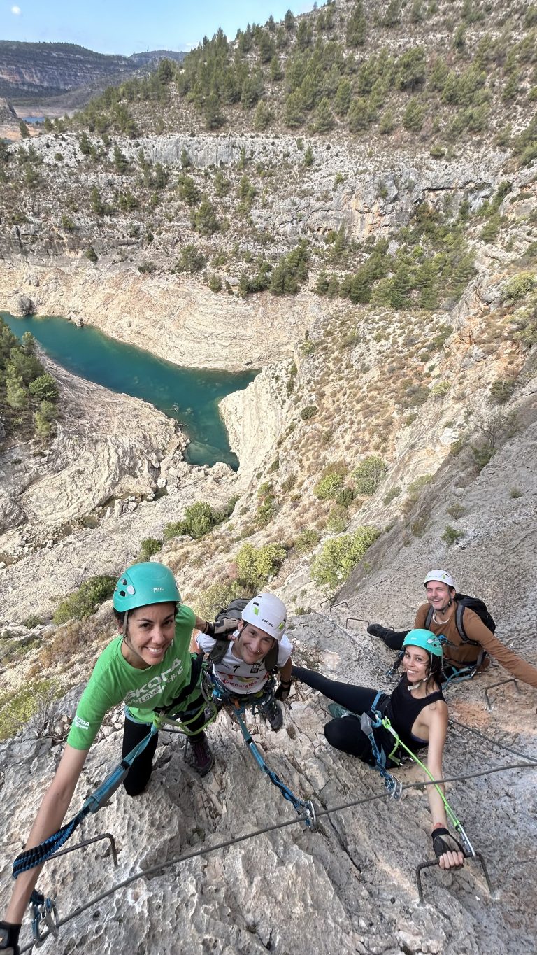 Vía ferrata del Chorrico Tous Valencia by Serranía Aventura