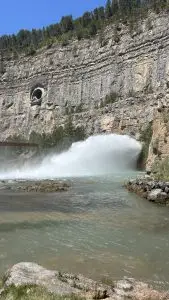 Montanejos río Mijares aliviadero by Serranía Aventura