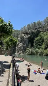 Montanejos río Mijares termales by Serranía Aventura