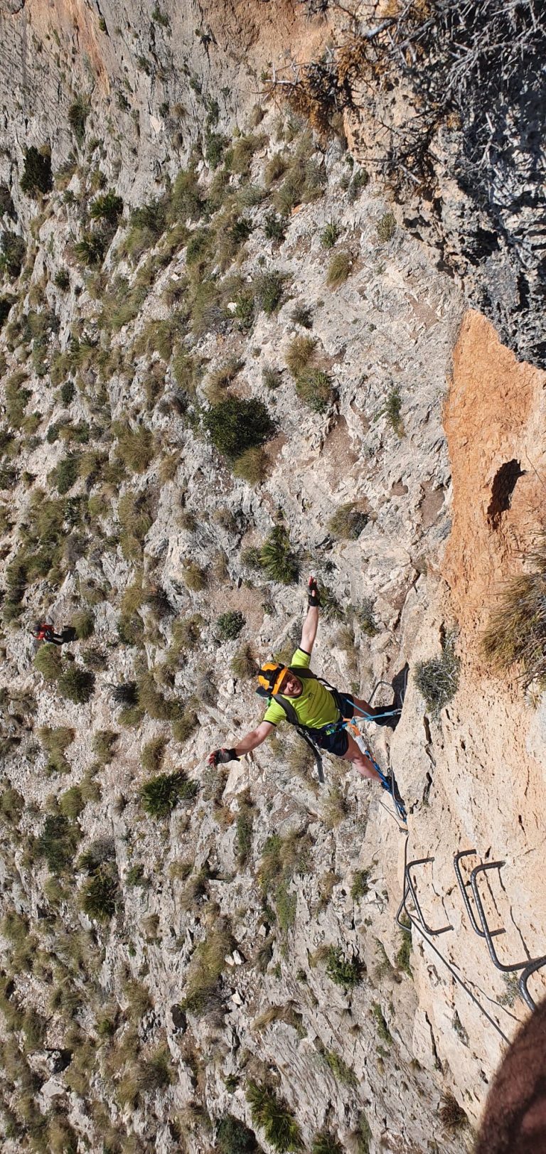 Vía ferrata del Ponoig Polop de la Marina Alicante by Serranía Aventura