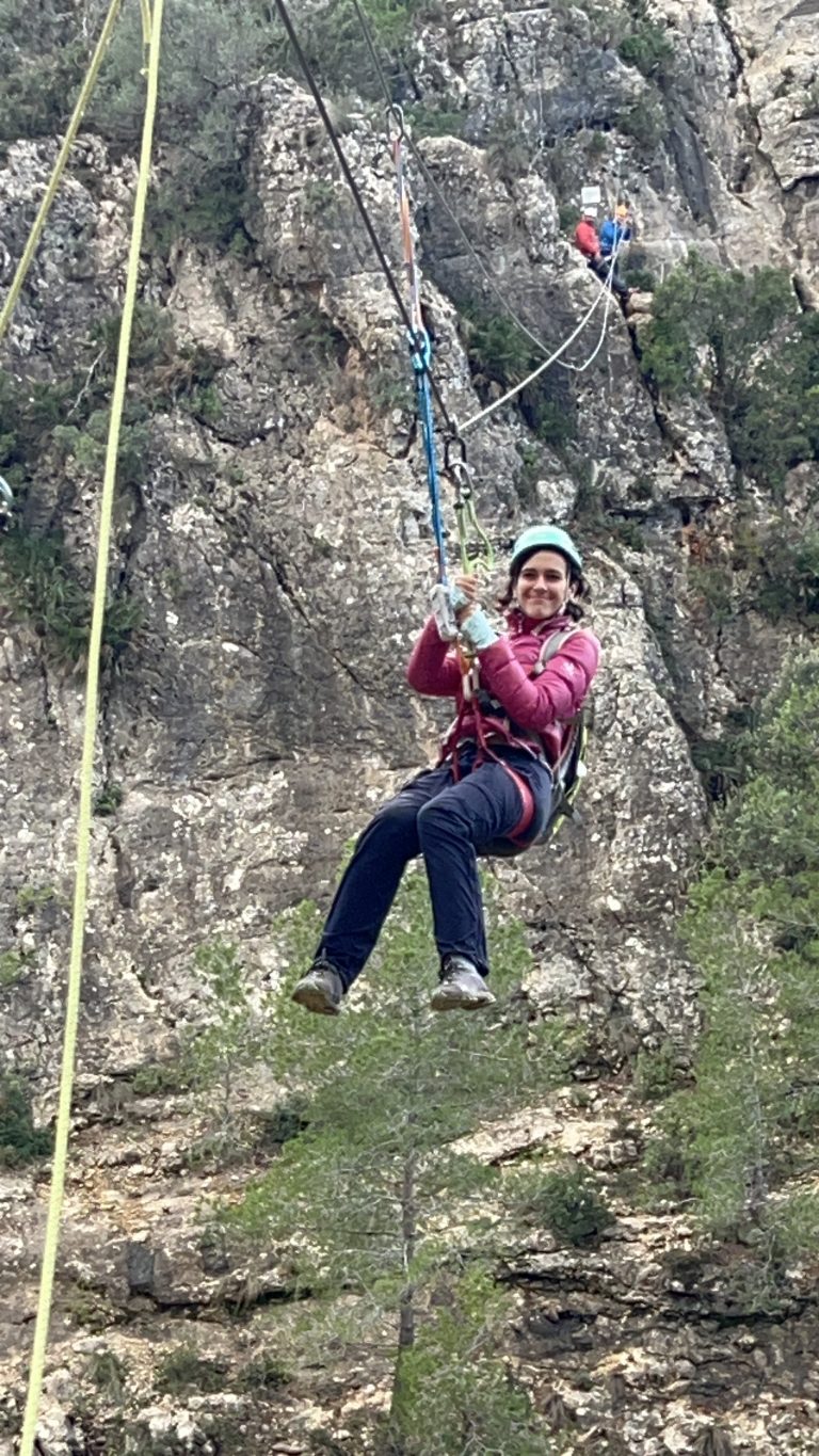 Vía ferrata Fuente Godalla Enguera Valencia by Serranía Aventura