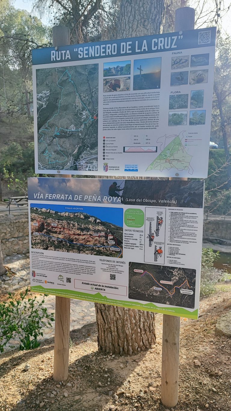 Vía ferrata Peña Roya Losa del Obispo by Serranía Aventura