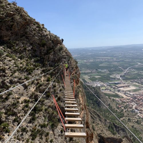 Ferrata Redován - Último puente