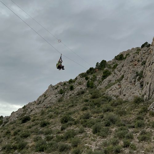 Vía ferrata Bolón Elda by Serranía Aventura