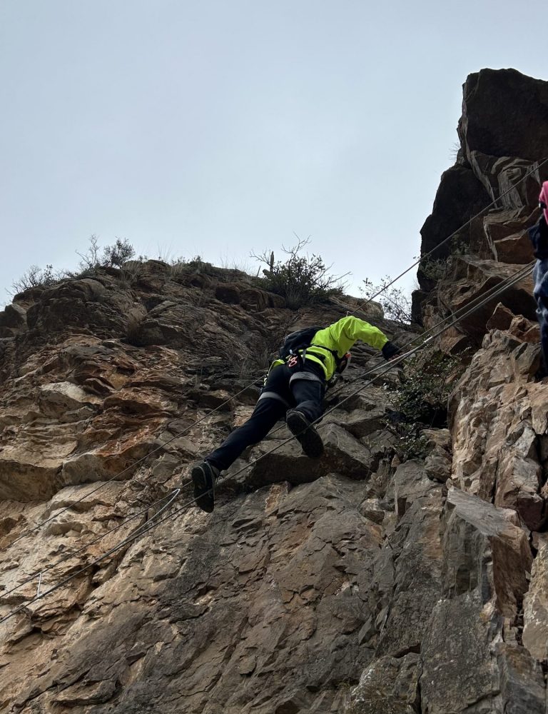 Vía ferrata Sants de la Pedra Vall D'Uixó by Serranía Aventura