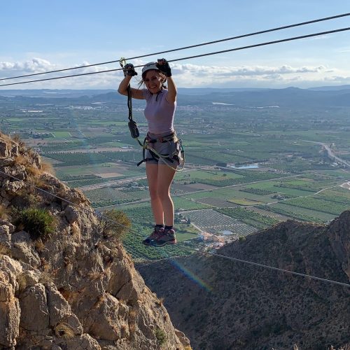 Ferrata Callosa - Puente mono