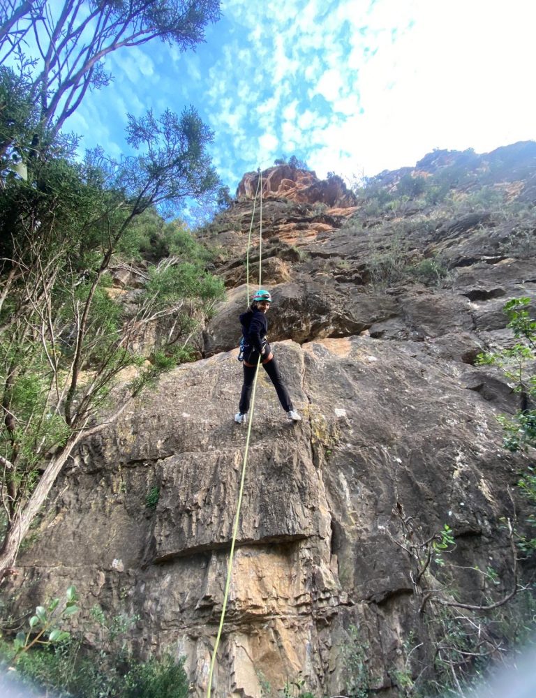 Vía ferrata La Mina Villahermosa del Río by Serranía Aventura