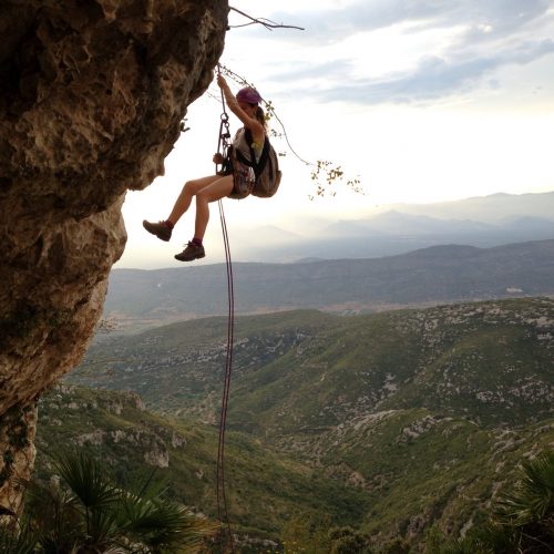 Ferrata Ulldecona - Rápel Aida