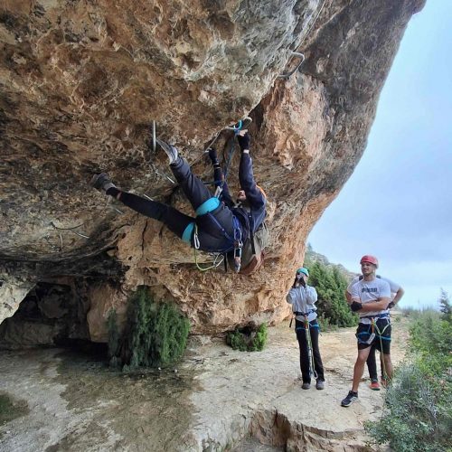 Vía Ferrata Sierra Oliva Caudete Albacete by Serranía Aventura