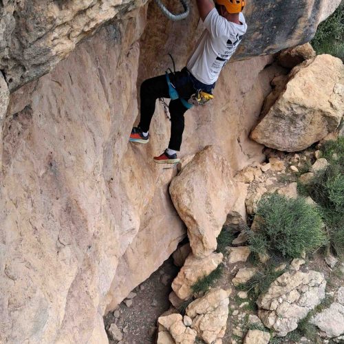 Vía Ferrata Sierra Oliva Caudete Albacete by Serranía Aventura