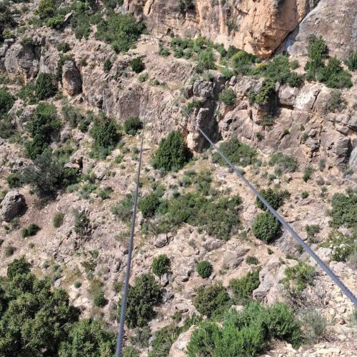 Vía ferrata Sierra Oliva Caudete Albacete by Serranía Aventura