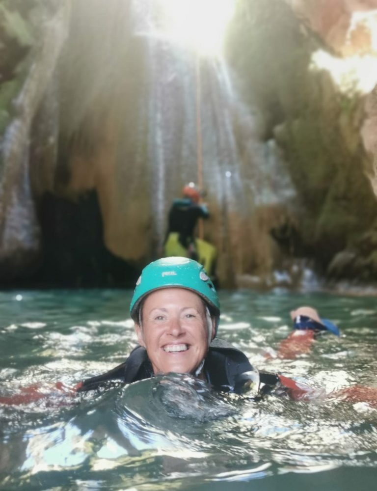 Barranquismo barranco Bercolón Tuéjar by Serranía Aventura