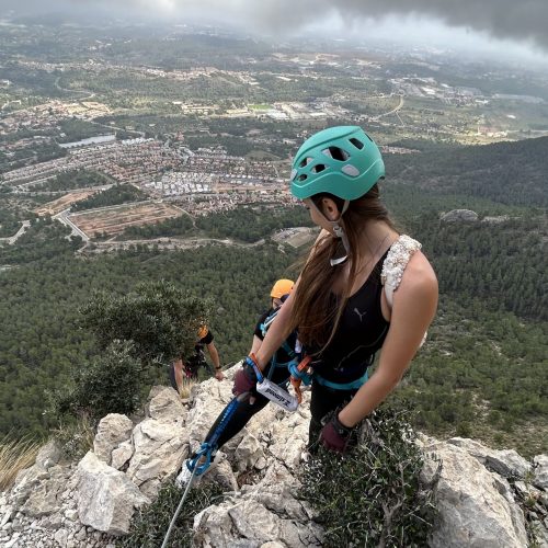 Ferrata Ponoig Polop Alicante by Serranía Aventura