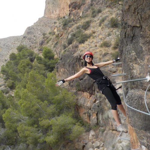 Ferrata Redován - Tramo familiar