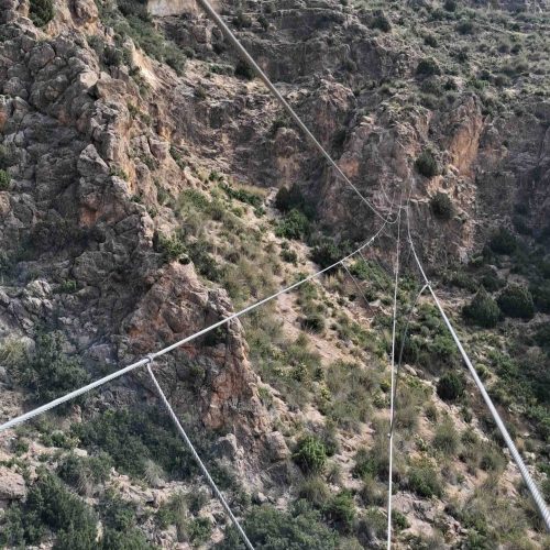 Vía ferrata Sierra Oliva Caudete Albacete by Serranía Aventura