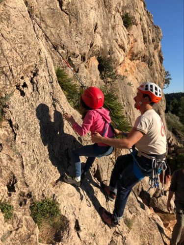 Escalada Cheste niños