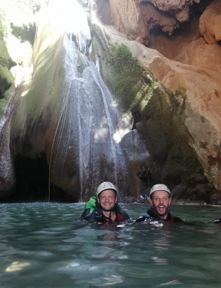 Bercolón, barranquismo acuático, Tuéjar