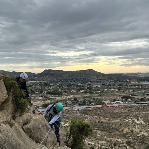 Vía ferrata Bolón Elda by Serranía Aventura
