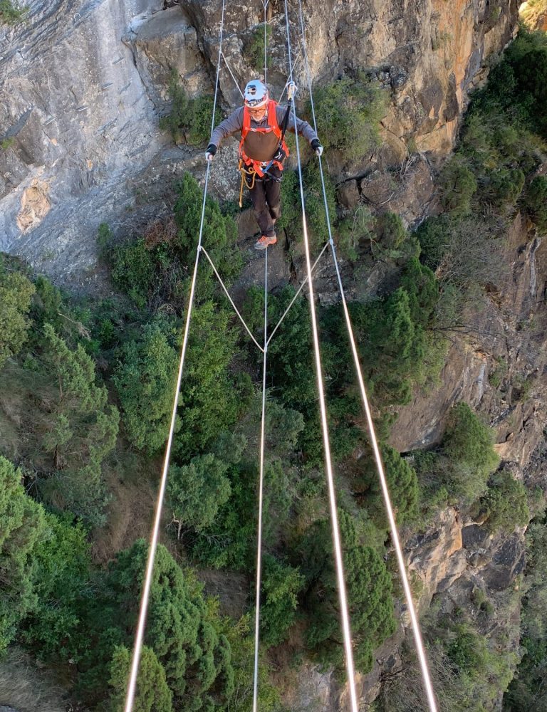 Ferrata la Mina Villahermosa Castellón by Serranía Aventura