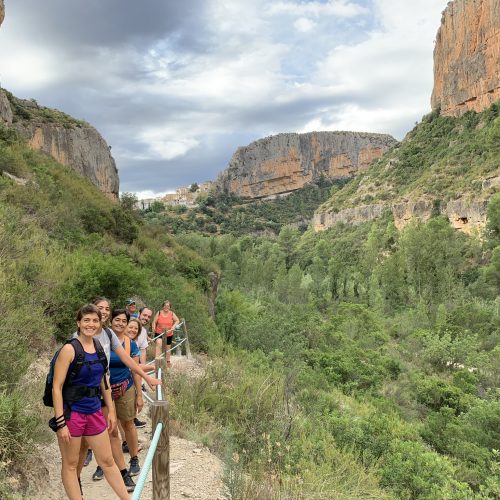 Senderismo Charco Azul Chulilla Valencia by Serranía Aventura