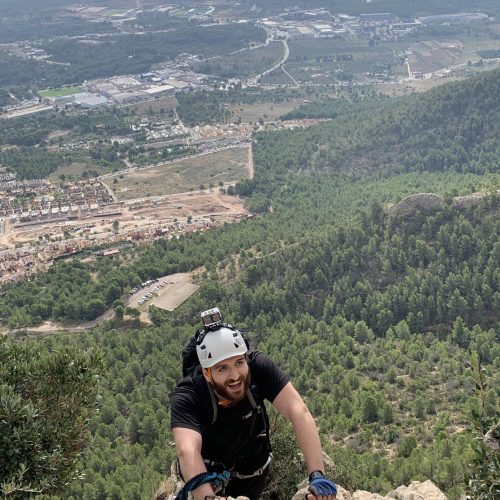 Ferrata Ponoig Polop Alicante by Serranía Aventura