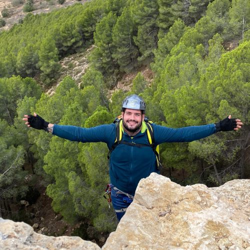 Ferrata la Lámpara Titaguas Borja by Serranía Aventura