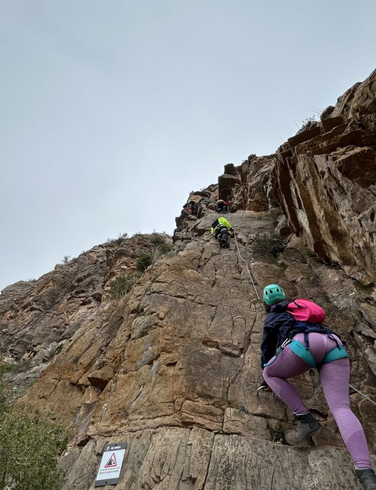 Vía ferrata Sants de la Pedra Vall D'Uixó by Serranía Aventura