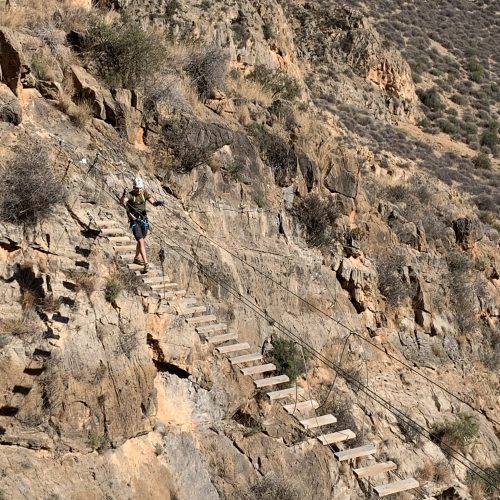 Ferrata Callosa puente 2