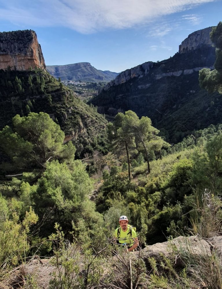 Barranco del Tesoro, Chulilla, Barranquismo seco