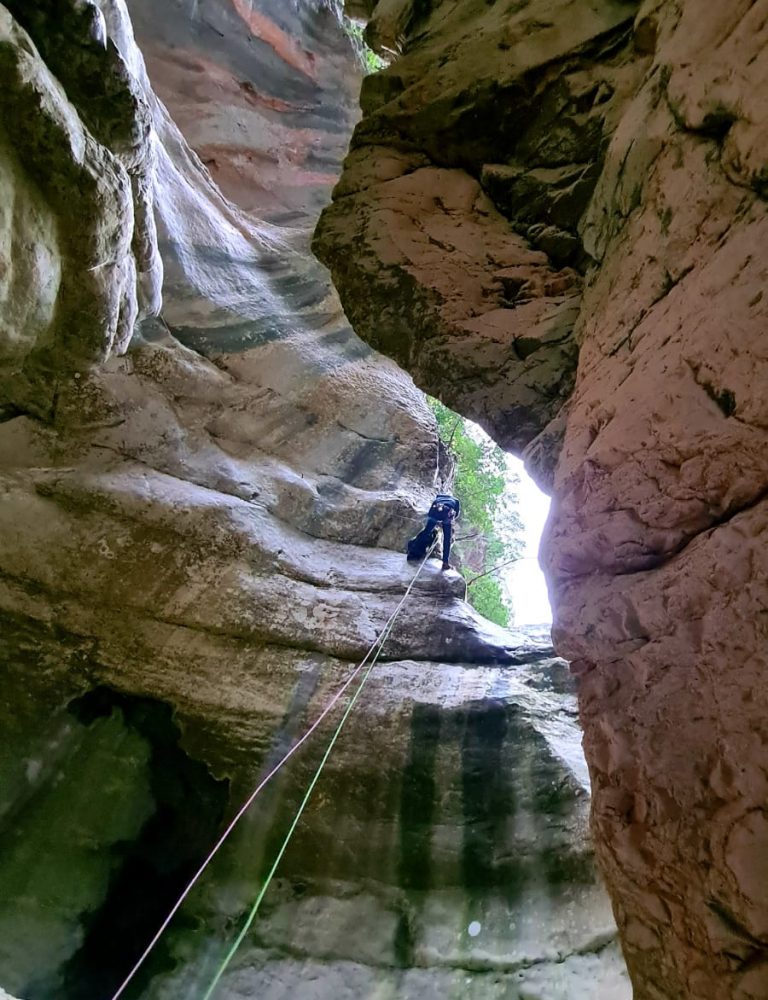 Barranco infern vall de Laguar by Serranía Aventura