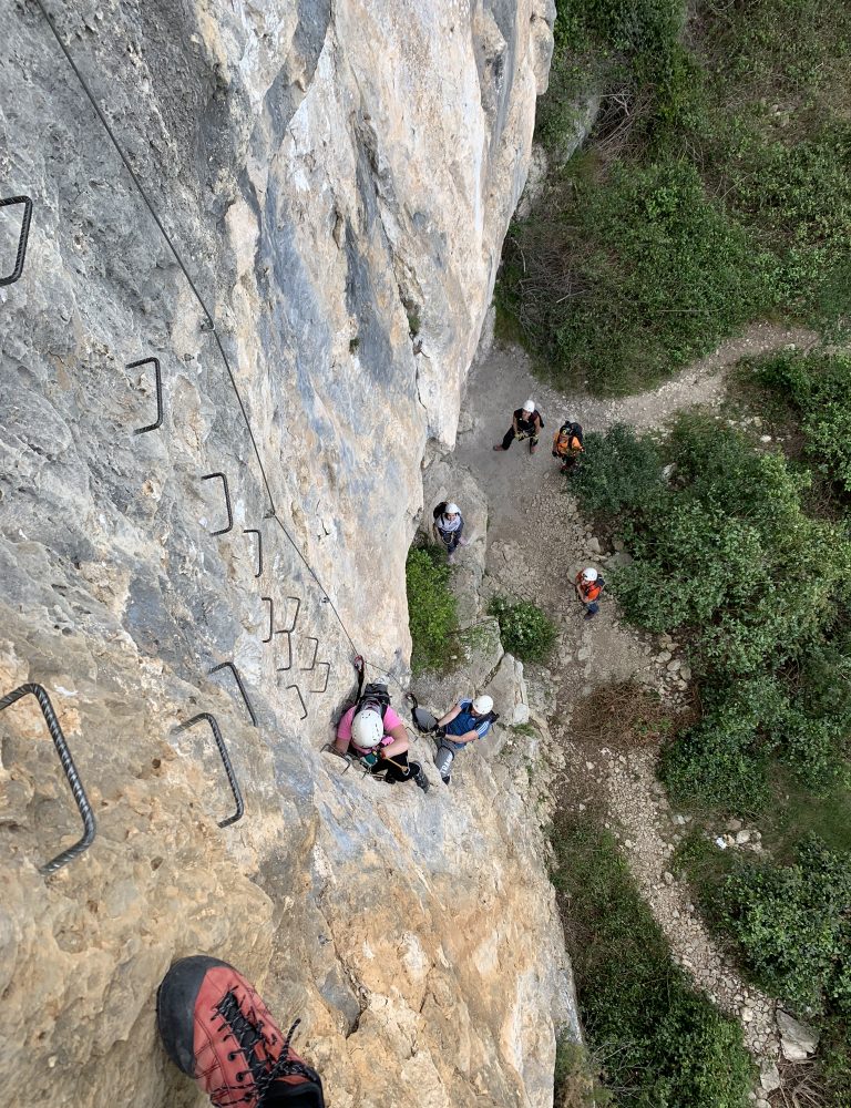 Ferrata Ulldecona Tarragona by Serranía Aventura