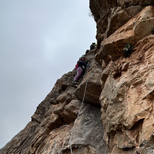 Vía ferrata Sants de la Pedra Vall D'Uixó by Serranía Aventura