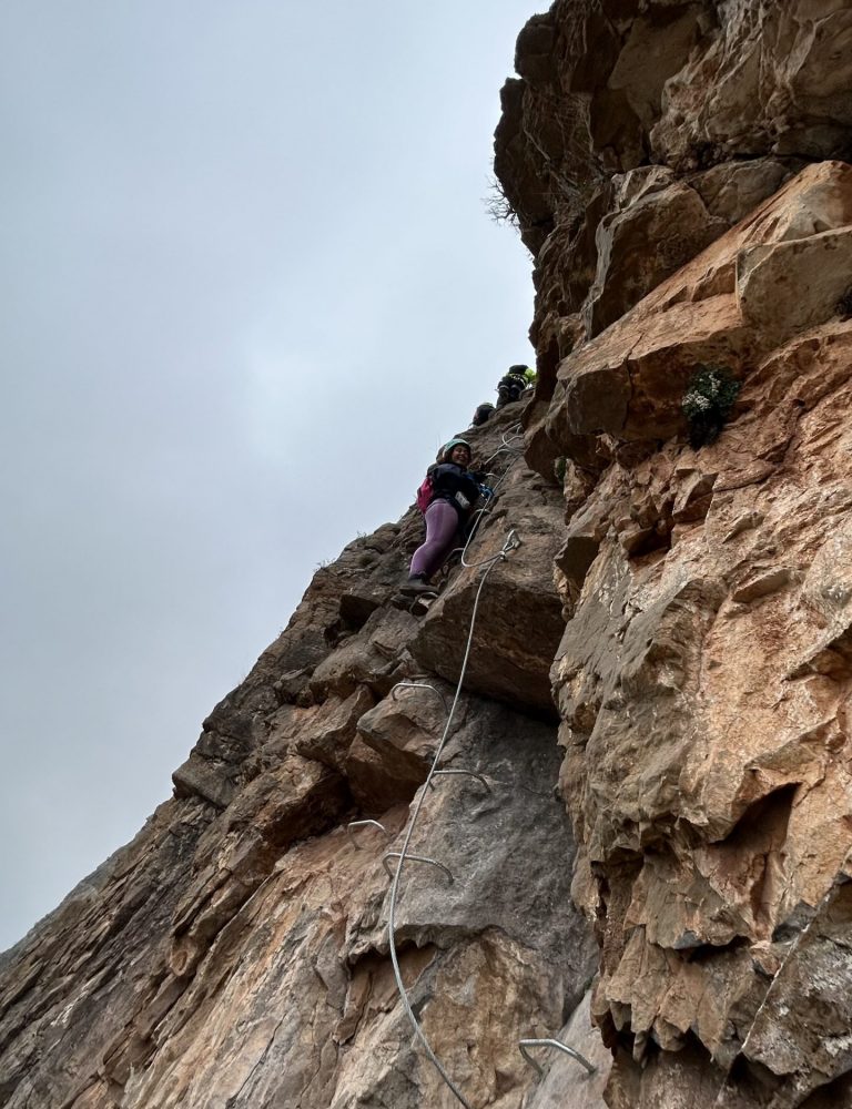 Vía ferrata Sants de la Pedra Vall D'Uixó by Serranía Aventura