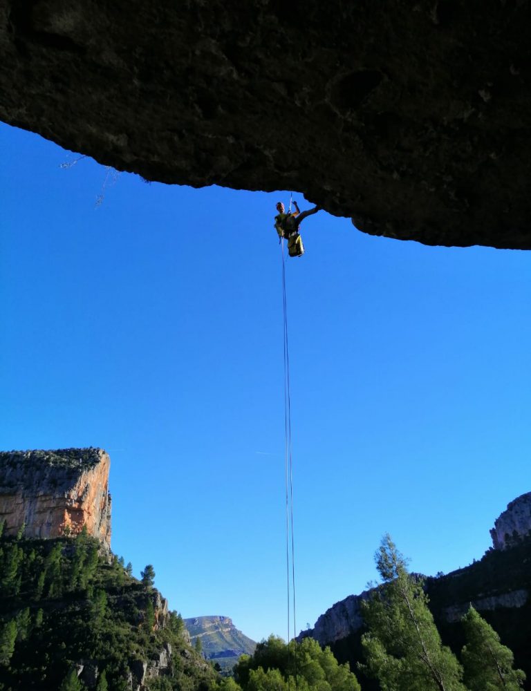 Barranco del Tesoro, Chulilla, Barranquismo seco