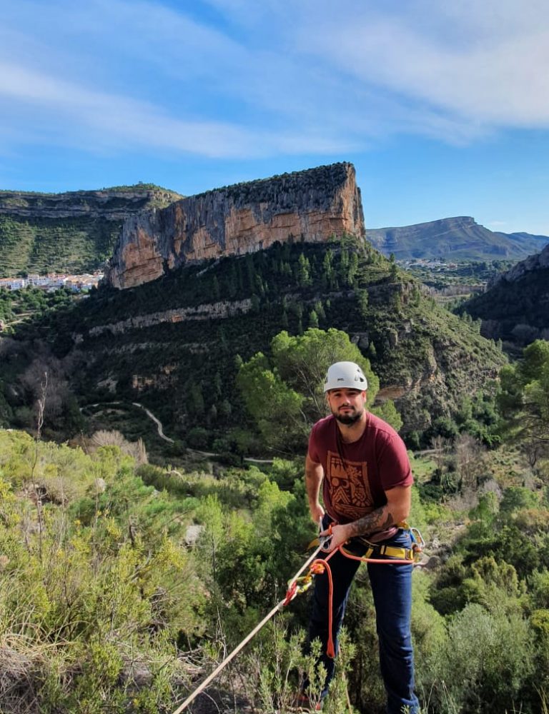 Barranco del Tesoro, Chulilla, Barranquismo seco