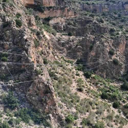 Vía ferrata Sierra Oliva Caudete Albacete by Serranía Aventura