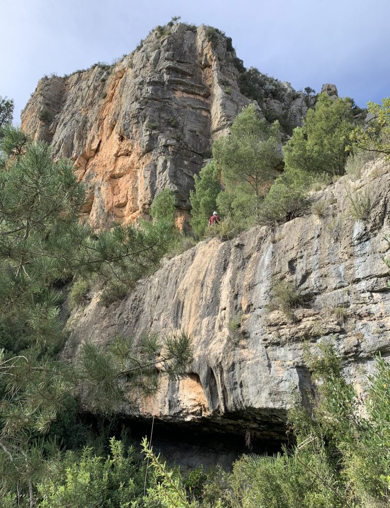 Barranco del Tesoro, Chulilla, Barranquismo seco