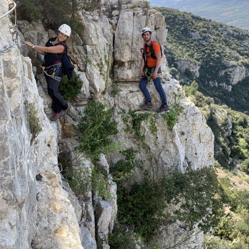 Ferrata Ulldecona Tarragona by Serranía Aventura