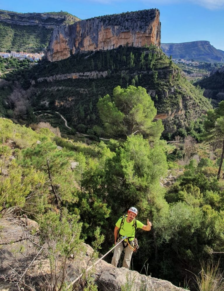 Barranco del Tesoro, Chulilla, Barranquismo seco