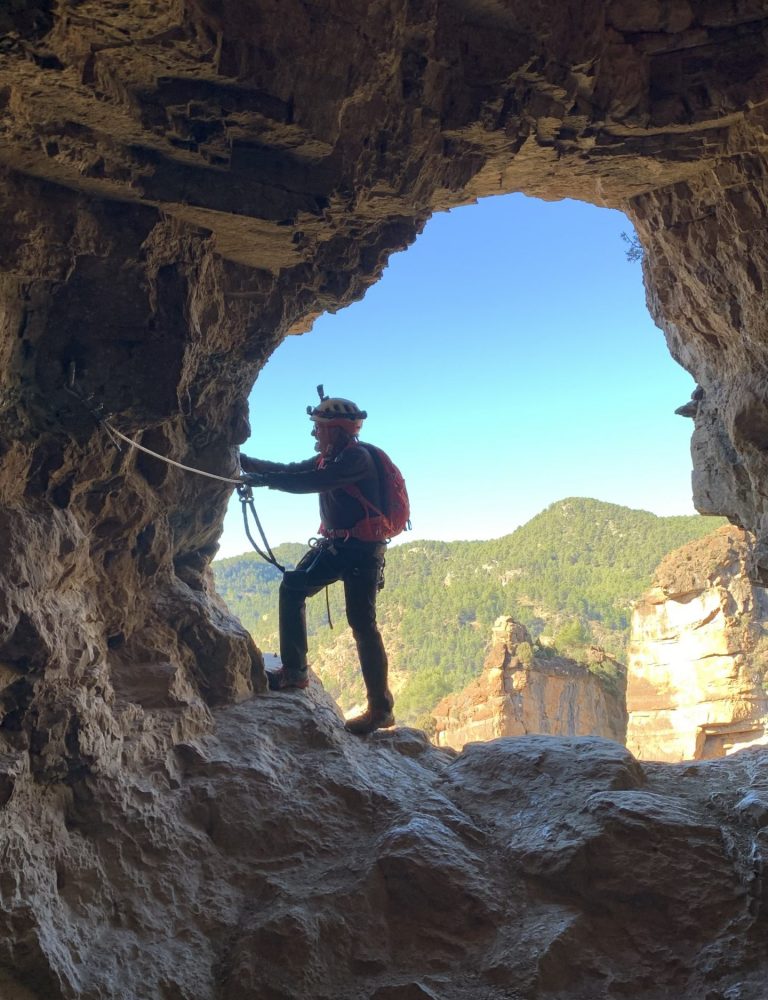 Ferrata la Mina Villahermosa Castellón by Serranía Aventura