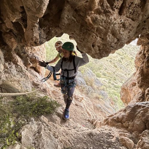 Vía ferrata Bolón Elda by Serranía Aventura