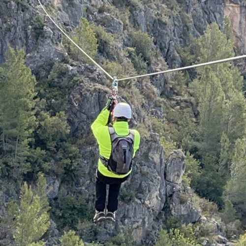 Vía ferrata Falconera Gandía by Serranía Aventura